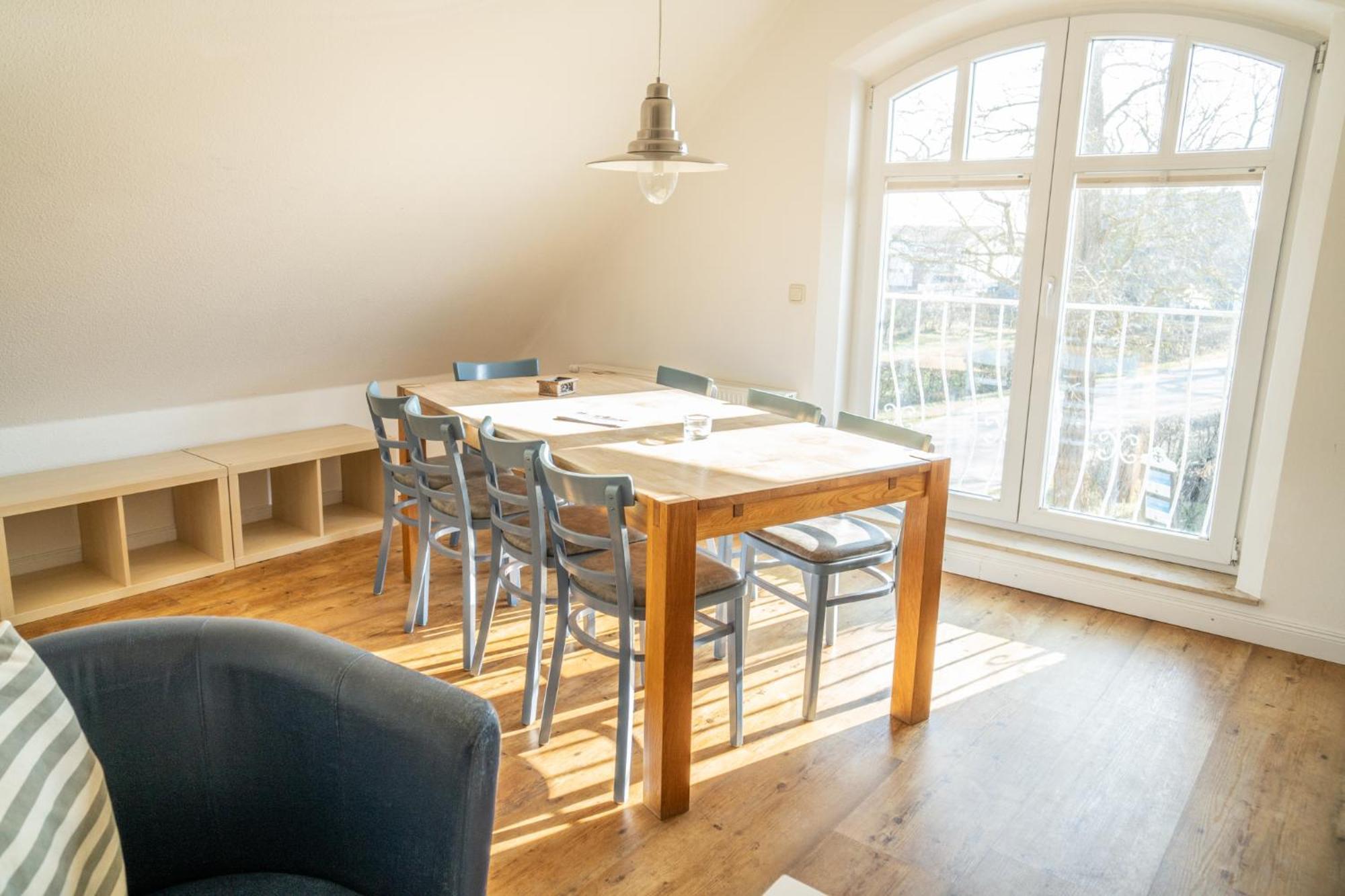 Ferienwohnung Haus Alte Bäckerei - Boddenblick Born Exterior foto
